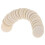 20 Pcs Laminate Sponge Mat 4.5x4.5cm White 1