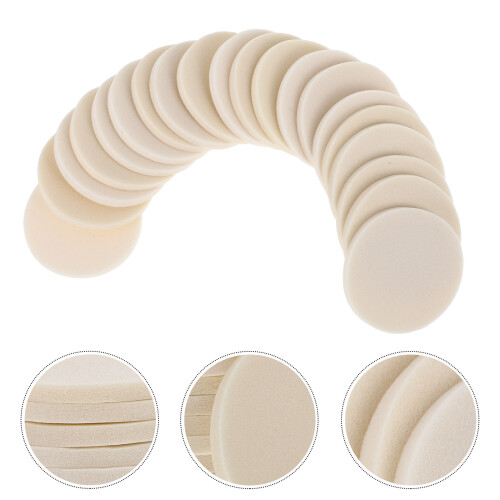 20 Pcs Laminate Sponge Mat 4.5x4.5cm White 1