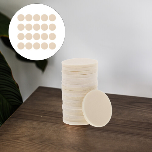 20 Pcs Laminate Sponge Mat 4.5x4.5cm White 2