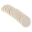 20 Pcs Laminate Sponge Mat 4.5x4.5cm White 9