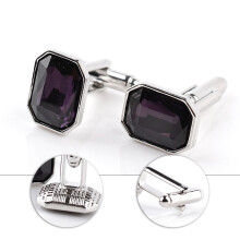 Cuff Links For Adults Stylish Cufflink Rhinestone 1 Pair