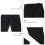 Quick Drying Chef Pants Comfortable Polyester Black 1 Pair 9