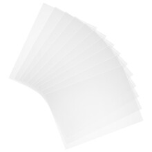 Raindrops 10pcs Transparent Plastic Sheet For Home Decor And Display