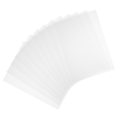 Raindrops 10pcs Transparent Plastic Sheet For Home Decor And Display 1