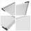 Office Signage Double-Sided Rectangle 3pcs 8