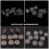 40 Pcs Embroidery Bobbins Spools Practical Sewing Machine Set 10