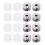 40 Pcs Embroidery Bobbins Spools Practical Sewing Machine Set 8