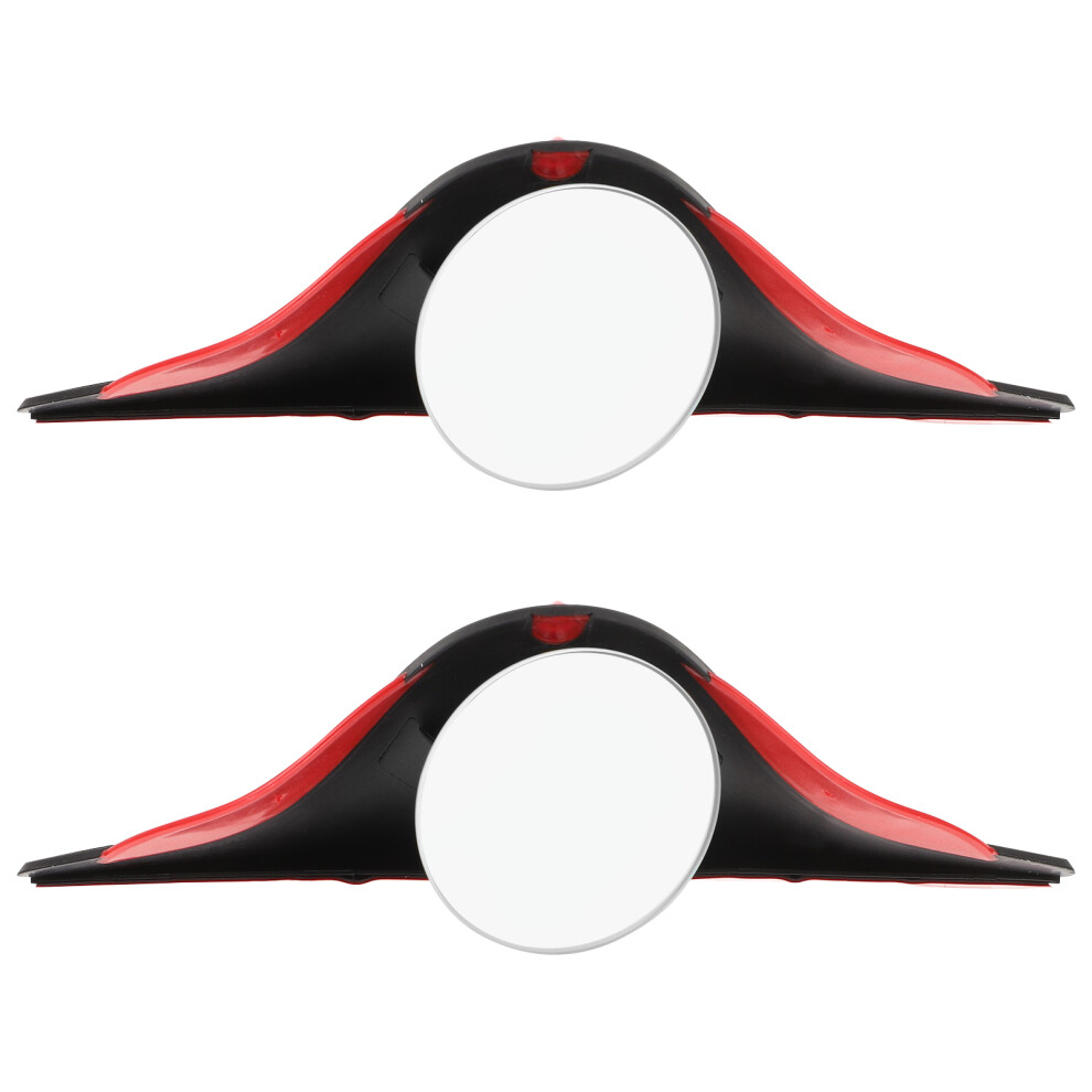 1Pair Pu Car Side Rearview Blind Spot Mirror Stylish Durable Auxiliary 3072855697848