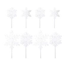 20pcs Cake Topper Christmas Cake Decorations Fruit Picks