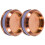 2 Pcs Bathroom Door Handle Interior Doors Handles Rose Gold 8
