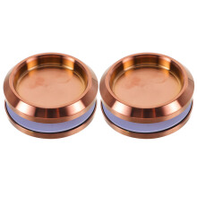 2 Pcs Bathroom Door Handle Interior Doors Handles Rose Gold