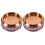 2 Pcs Bathroom Door Handle Interior Doors Handles Rose Gold 1