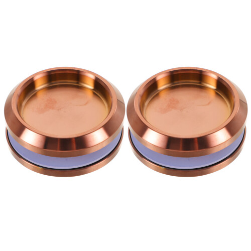 2 Pcs Bathroom Door Handle Interior Doors Handles Rose Gold