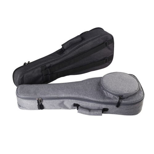 Guitar Bag Ukulele Package Ukulele Bag Light Grey Canvas Bag 2