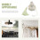 Chinese Tassel Pendant Gourd Shaped Light Fabric 1pack 7