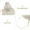 Chinese Tassel Pendant Gourd Shaped Light Fabric 1pack 8