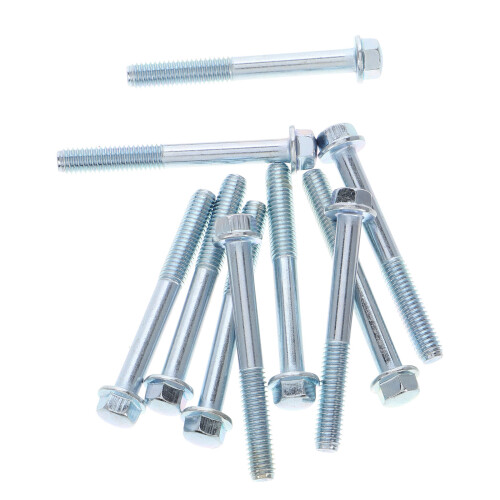 Worgeous  10 Pcs Wagons Carts Foldable Caster Wheels Engine Screw