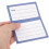 150 Pcs Mailing Label Blank Labels Sticker Envelopes Sign Office Blue 6