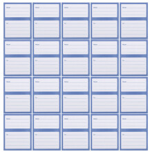 150 Pcs Mailing Label Blank Labels Sticker Envelopes Sign Office Blue