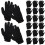 100 Pcs Kitchen Handle Man Work 22.00x13.00x0.20cm Black 6