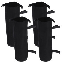 Sand Bags For Canopy Legs Black 17.3x9.0x0.8in