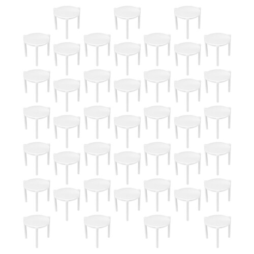 100pcs Pizza Stand Oven Rack White