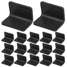 Corner Bumpers For Furniture 30pcs Black 4.50x3.00x3.00cm