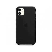 (Black) Silicone Phone Case For Iphone 11 - ya