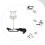 1pc Secondary Music Stand Euphonium Dedicated Iron 11