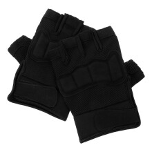 Biking Gloves Women's Nylon Black For Outdoor Activities 1 Pair