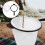 1pc Milk Tea Filter Bag White Iced Tea Pearlescent Plastic 4