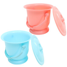 2Pcs Sealed Portable Urine Storage Pot Thickened Plastic Adult Urinal