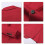 (M, Red) Allthemen Men's Business Blazer Solid Slim Fit Jacket 5