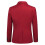 (M, Red) Allthemen Men's Business Blazer Solid Slim Fit Jacket 4