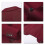 (S, Dark Red) Allthemen Men's Business Blazer Solid Slim Fit Jacket 5