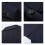 (M, Navy Blue) Allthemen Men's Business Blazer Solid Slim Fit Jacket 5