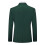 (M, Green) Allthemen Men's Business Blazer Solid Slim Fit Jacket 4