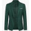 (M, Green) Allthemen Men's Business Blazer Solid Slim Fit Jacket 1