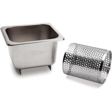 (Legged) Stainless Steel Butter Roller Easy to Clean Sturdy Removable Butter Applicator for Burger Shop Outdoor Restaurant Bread
