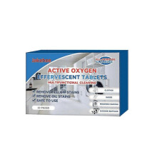 Full Clean Active Oxygen Cleaning Tablets Stains And Decompose Grease Long-Lasting Shine Disinfectant