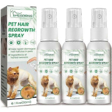 Conditioning Detangler Spray - Natural Hair Detangler Spray for Dogs and Cats Matted Hair, Pet Hair Regrowth Spray Amesor