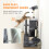 PawHut (Grey) PawHut 160cm Cat Tree Tower with Sisal Scratching Posts, Condos 6