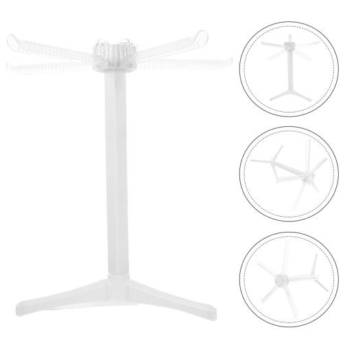 Noodle Dryer Foldable Plastic White Bracket 2