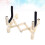Violin Accessories Adjustable Stand For Wire Mic Podium White 5