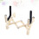 Violin Accessories Adjustable Stand For Wire Mic Podium White 4