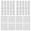 20 Sheets Consecutive Number Stickers Labels Digital 7