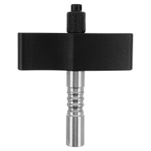 Power Supply Velvet Drum Tuner 7.50x6.00x1.00cm Black
