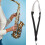 Saxophone Strap Straps Universal Hook Up Rubber 7