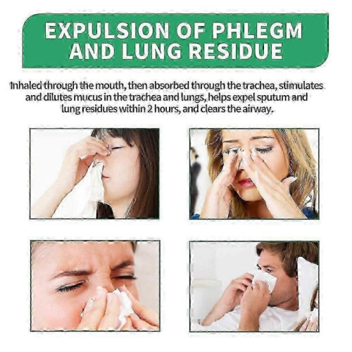 3x Lung for Smokers Clear Congestion Anti Solution Stop Snore Relief 2