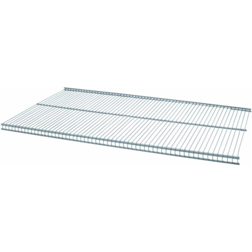Ventilated Shelf 36 Inch x 12 Inch White Adjustable Storage Solution for Closet Organization 2